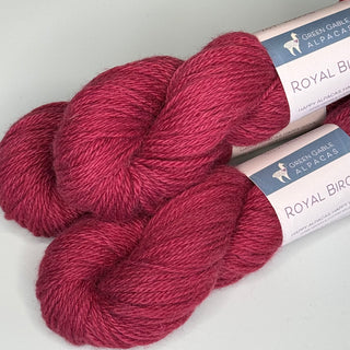 Royal Birch | Worsted Weight Yarn | Riptide Red