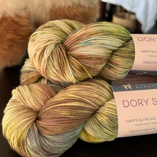 Dory Sock Yarn | Turtle Creek - Green Gable Alpacas