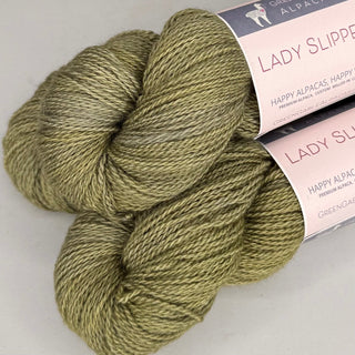 Lady Slipper Fingering Weight Yarn | Cork Oak - Green Gable Alpacas