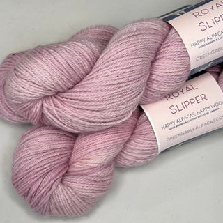 Royal Slipper Fingering Weight Yarn | Asters - Green Gable Alpacas