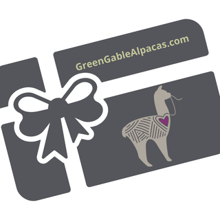 Gift Card - Green Gable Alpacas